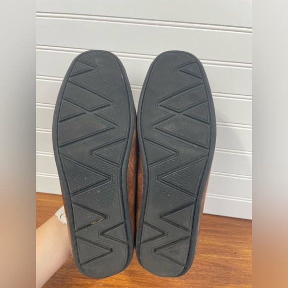 Jousen Brown Slip On Casual Lightweight Loafer Shoes Mens 9 GUC - Picture 4 of 9